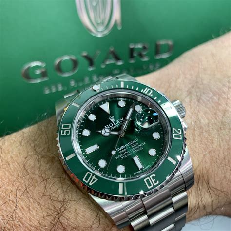 rolex submariner green dial price.